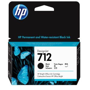 HP Inc CONSUMABILI STAMPANTI GETTO HP 712 38-ml Black DesignJet Ink Cartridge