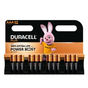 Duracell PILE ALCALINE CF12 PLUS POWERBOOST MINISTILO (AA)