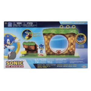 Jakks Playsets e Accessori SONIC – Playset Green Hill Zone