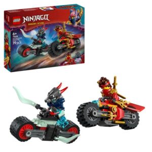 Lego Costruzioni Gara di velocità sulla moto di Kai