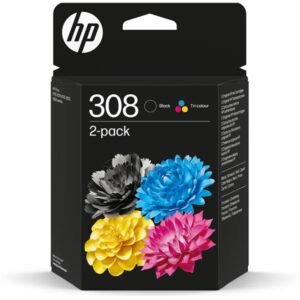 HP Inc CONSUMABILI STAMPANTI GETTO HP 308 BLACK/TRI-COLOR INK CARTRIDGE COMBO 2-PACK