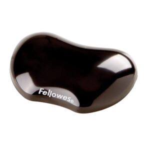 Fellowes Poggiapolsi SUPPORTO POLSO CRYSTALS GEL NERO