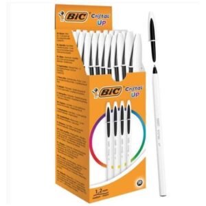 Bic Penne a Sfera CONF20 PENNE  CRISTAL UP NERA 1.2MM