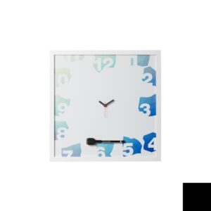 Bi-Office Lavagne e Planning LAVAGNA CON OROLOGIO MAGNET. 40X40