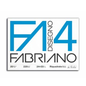Fabriano Album e blocchi da disegno ALBUM DIS F4 4ANG LIS RIQ 24X33