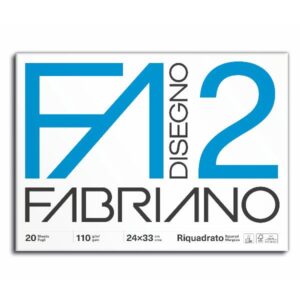 Fabriano Album e blocchi da disegno ALB DIS F2 4ANG LIS RIQ24X33