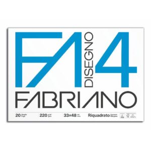 Fabriano Album e blocchi da disegno ALBUM DIS F4 4ANG LIS RIQ33X48