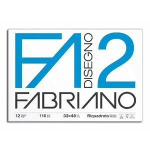 Fabriano Album e blocchi da disegno ALBUM F2 COLL LIS RIQ 33X48