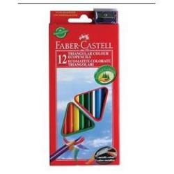 Faber Castell Pastelli CF12 MATITE ECO TRIANGOLARI