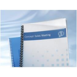 GBC Copertine per rilegatura CF100POLYCLEAR 300MIC GHIACCIO
