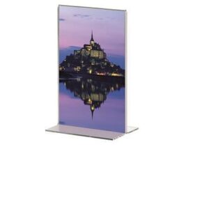Lebez Porta depliant da tavolo e da parete PORTADEPLIANT ACRILICO 10X15