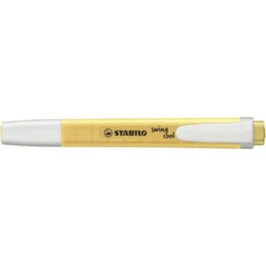 Stabilo Evidenziatori CF10 swing cool pastel milky yellow
