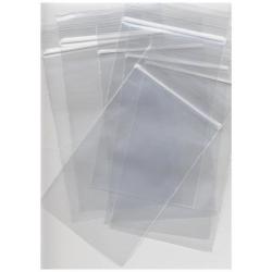 Viva Buste in Plastica cf 100 buste a zip 200 x 300 mm Trasparenti con chiusura a pressione in Polietilene 50 micron.
