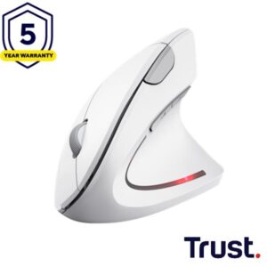 Trust Mouse VERTO WIRELESS ERGO MOUSE WHT