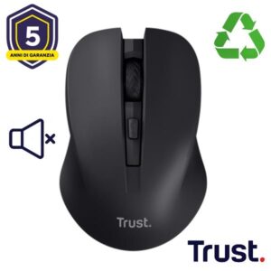 Trust Mouse MYDO SILENT WIRELESS MOUSE BLK
