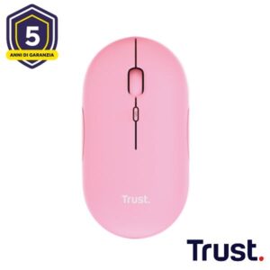 Trust Mouse PUCK WIRELESS MOUSE PINK