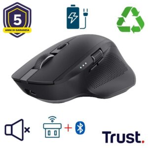 Trust Mouse OZAA+ MULTI-DEVICE WIRELESS MOUSE