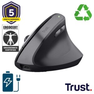 Trust Mouse TM-270 ERGONOMIC WIRELESS MOUSE