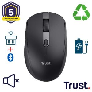 Trust Mouse OZAA COMPACT WIRELESS MOUSE WHT