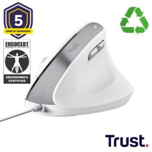 Trust Mouse BAYO II ERGONOMIC MOUSE WHT