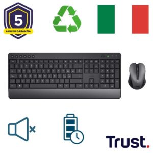 Trust Kit Tastiera e Mouse