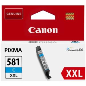 Canon CONSUMABILI STAMPANTI GETTO CLI-581XXL C Compatibile con PIXMA Serie TS9150, Serie TS8150, Serie TS6150, TR7550, TR8550