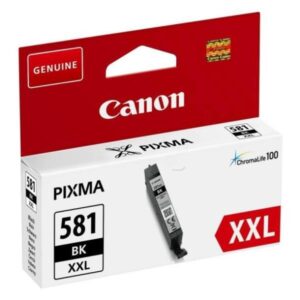 Canon CONSUMABILI STAMPANTI GETTO CLI-581XXL BK Compatibile con PIXMA Serie TS9150, Serie TS8150, Serie TS6150, TR7550, TR8550