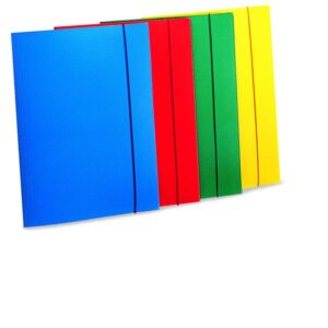 Fellowes Cartelle e Cartelline CARTELLA 3 LEMBI C/ELAST AZZURRO
