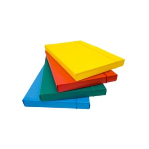 Fellowes Cartelle e Cartelline CARTELLA PROGETTO CON ELASTICO DORSO 3 GIALLO