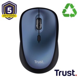 Trust MOUSE WIRELESS YVI+ WIRELESS MOUSE ECO BLUE
