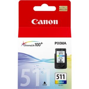 Canon CONSUMABILI STAMPANTI GETTO CL-511 SERB 3 COLORI (CIANO MAGENTA GIALLO) PIXMA MP240  MP260  MX320 MX330  MP250  MP270 MP490  MX340  MX350  IP2700