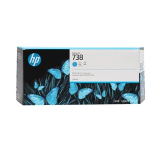 HP Inc CONSUMABILI STAMPANTI GETTO HP 738 300-ml Cyan DesignJet Ink Cartridge
